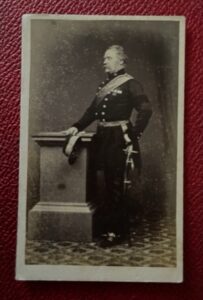 Lieutenant General Lord William Paulet, G.C.B. A cdv of around 1870