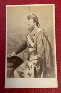 The Duke of Atholl as Colonel of the Atholl Highlanders, circa 1870s