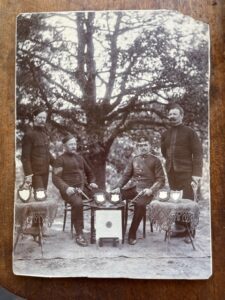 Military pistol shooting team, late Victorian