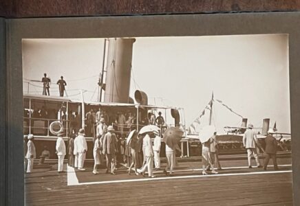 KARACHI. Port inspection by H.E. The Governor General of India, Baron Irwin,.1927.