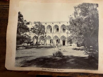 BIJAPUR. Personal photographs relating to the life of  Surgeon John Blackburn Smith of the Bombay Medical Staff