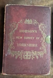 YORKSHIRE. A very large detailed folded map of 1847 YORKSHIRE. A very large detailed folded map of 1847