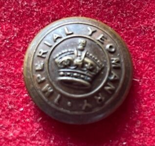 Imperial Yeomanry  18mm brass