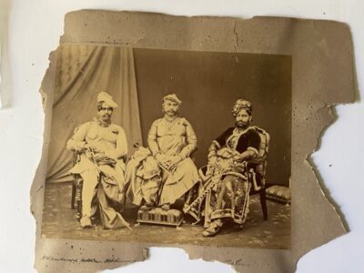  INDORE. Maharaja Shivaji Rao Holkar [ruling 1886-1903].