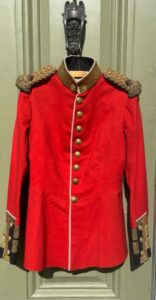 Lieutenant General's scarlet tunic, probably early George V period.