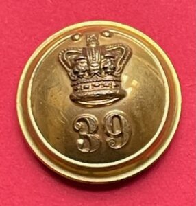 39th (Dorsetshire) Regt. of Foot, officer's 25mm gilt