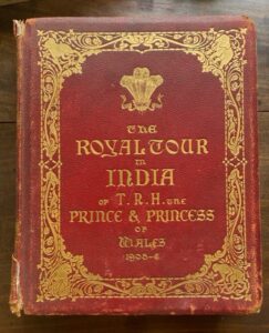 Royal Tour of India 1905-06 by the Prince & Princess of Wales in the de luxe binding.