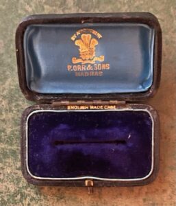 MADRAS. A fine quality, empty jewellery case from P. ORR.