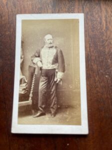 High ranking political or consular officer on a Dublin cdv