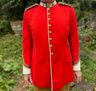 35th Sikhs, a British officer's dress tunic as worn between 1903 and 1921
