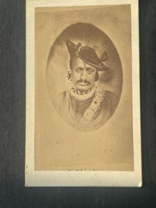 DHAR. Raja Anand Rao Puar III, Ruler of Dhar, circa 1870s