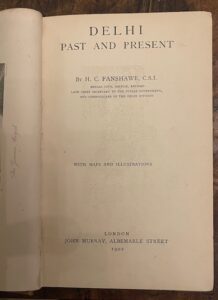Indian Mutiny interest. A study of Delhi published in 1902 just before the 1903 Delhi Durbar. Indian Mutiny interest. A study of Delhi published in 1902 just before the 1903 Delhi Durbar.