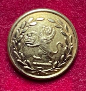 Governor General of India's Body Guard, fine gilt officer's button 22mm, early 19th century