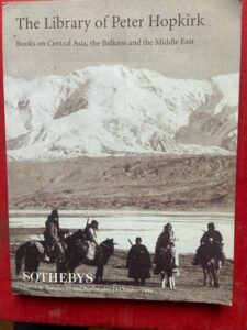 Great Game. The Library of Peter Hopkirk. Sotheby's catalogue of 1998 Great Game. The Library of Peter Hopkirk. Sotheby's catalogue of 1998