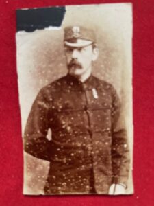 Connaught Rangers. A cdv sized portrait of an officer of the 94th Foot