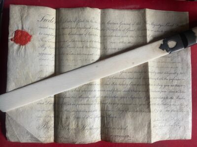 A George III period Army officer's commission signed by the Duke of York, Commander in chief (Copy) A George III period Army officer's commission signed by the Duke of York, Commander in chief (Copy)