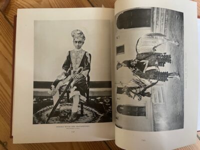 INDIAN STATES. A monumental volume recording many of the States of India around the time of the Royal Visit of HRH Edward, Prince of Wales in 1921-22.