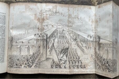 George IV's Visit to Scotland with folding panoramic plates, contemporary account of 1822. George IV's Visit to Scotland with folding panoramic plates, contemporary account of 1822.