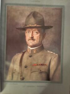 Massive illustrated volumes of 1914-1919 mono chrome but with tipped in coloured plates, many portraits