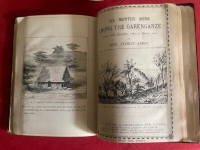 Fred. Stanley Arnot, Scottish MIssionary and explorer in Africa. A scarce set of his diaries. Fred. Stanley Arnot, Scottish MIssionary and explorer in Africa. A scarce set of his diaries.
