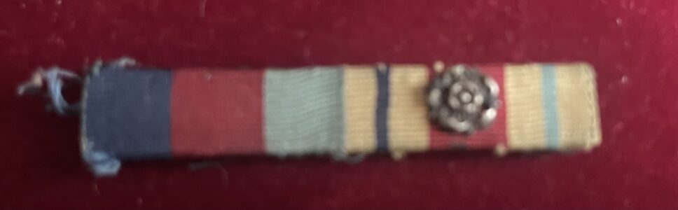 WW2 Medal ribbon bar, RAF WW2 Medal ribbon bar, RAF