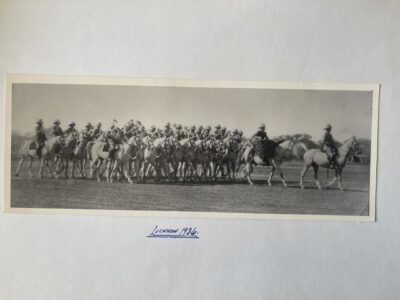 1st Bombay Lancers, 3 copy photographs of the mounted band
