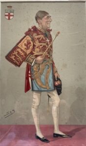 Sir Alfred Scot-Gatty, a spy cartoon of the Garter Principal King of Arms 1904-18