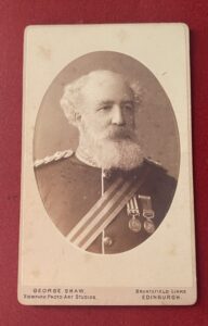BUIST. Major-General David Simson Buist, late Bengal Infantry. A good carte de visite BUIST. Major-General David Simson Buist, late Bengal Infantry. A good carte de visite