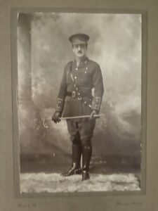 Royal Artillery. Two portraits of the same Artillery lieutenant taken in Sowerby Bridge, Yorkshire. Royal Artillery. Two portraits of the same Artillery lieutenant taken in Sowerby Bridge, Yorkshire.