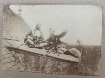 A strange Scottish photograph of two men A strange Scottish photograph of two men
